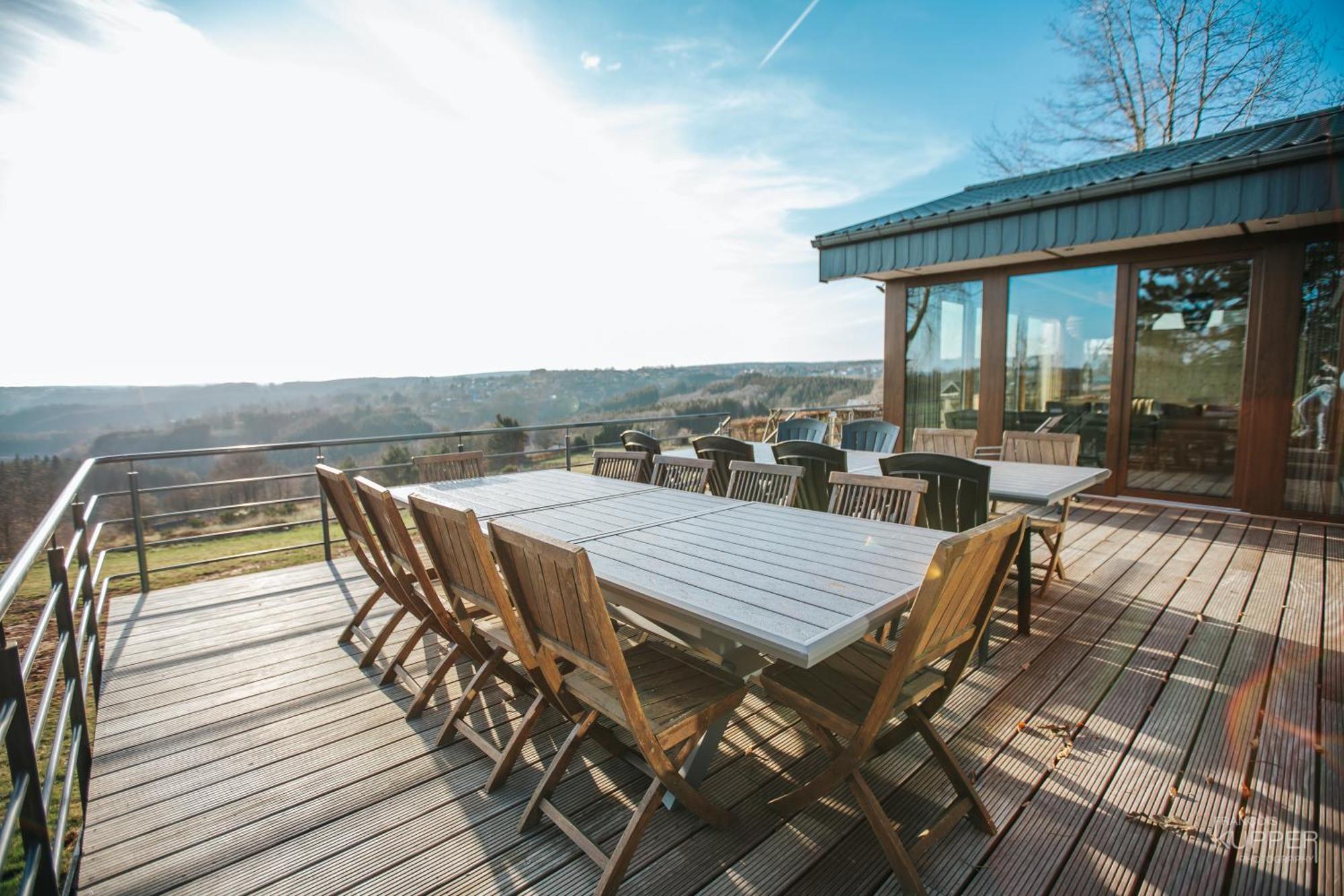 Willa Le Noir Flohay 30 Pers - Malmedy, Vue, Wellness Zewnętrze zdjęcie